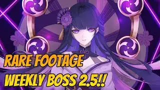 FULL GAMEPLAY AND MECHANISM - WEEKLY BOSS RAIDEN SHOGUN 2.5!