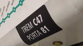 Trecho entre Antônio João e Barueri no C47 - Linha 8 diamante