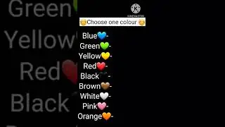 choose one colour💯😍🥰👌#viral #trending #shots
