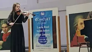Recital Concert 30.01.2026 Paganini  Sonata XII  Lucia 11 Y/O