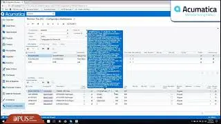 Acumatica Product Configurator - Brief Overviews by Opus
