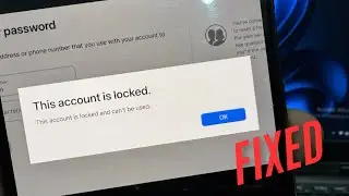 Эта учётная запись заблокирована и не может быть использована!! Исправление блокировки Apple ID!!...
