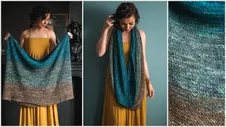 Mindful Knitting - Complete, Step-By-Step Instructions to Knit this Super Easy, Beginner Level Cowl!