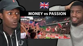 🇬🇧BRITS REACTS TO - Football fans and atmosphere USA vs Europe!!