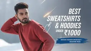 BEST HOODIES UNDER ₹1000 | ₹3000 Hoodies Just ₹999? Aesthetic Winter Deals!