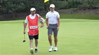 Front 9 from Karl's 2nd round of the Asia Pacific Amateur