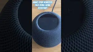 Заставьте свой HomePod говорить с помощью Home Assistant #smarthome #homeautomation