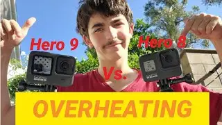 Gopro Hero 9 vs. Hero 8 OVERHEATING test (Gopro hero 9 overheating test vs hero 8) #hero9 #gopro9