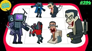Merge Master Skibidi Kamera vs Cyberman: Monster Toilet Tvman Multiverse Strategy Gameplay