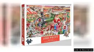 1000pcs Paper Puzzle Three Types of Christmas Pictures Cute Healing High Difficulty Decompression Gi