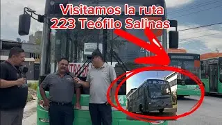Ruta 223 Teófilo Salinas, su nueva flotilla de unidades 