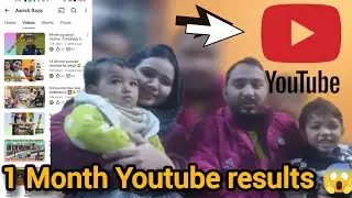 1 Month Youtube Channel Review 😱| Monetization😳 Honest Result+Sacchai