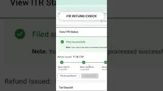 income tax refund status kaise check kare || ITR Refund Status kaise check kare || ITR Refund 2025