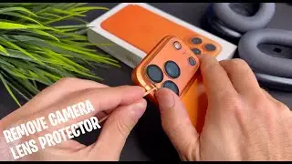 Как безопасно снять защитную пленку с объектива камеры iPhone 17 Pro / iPhone 17 Pro Max