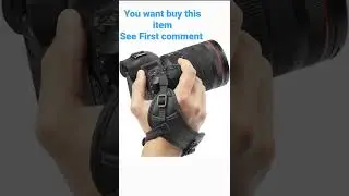 Camera Hand Strap - Rapid Fire Secure Camera Grip #shorts