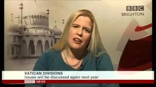 Caroline Farrow - Synod and Church's attitude to homosexuality BBC News Channel 19 October