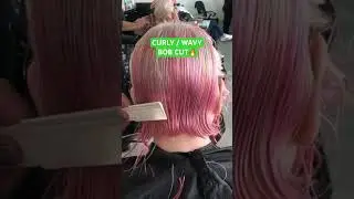 CURLY WAVY BOB CUT! 🔥🔥🔥Full Tutorial Linked Below!