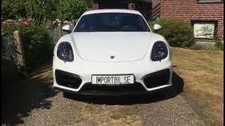 Bilimport fr&aring;n Tyskland Porsche Cayman GTS