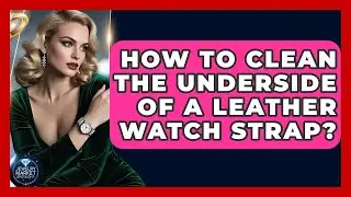 How To Clean The Underside Of A Leather Watch Strap? - Jewelry Market Spotlight