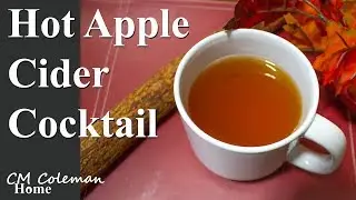 Hot Apple Cider Cocktail