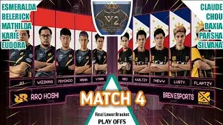 [FINAL LOWER BRACKET] (🇮🇩vs🇵🇭) RRQ Hoshi VS Bren Esports Match 4 &bull; M2 WORLD CHAMPIONSHIP