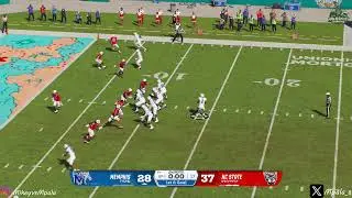 College Football 26 - Memphis vs NC State - Gasparilla Bowl