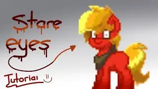 How to make stare eyes in Pony Town :] (Read desc)