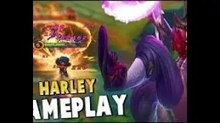 Harley Got Buffed! & Hybrid Build Gameplay! Mobile Legends 2017!!Mobile Legends: Bang Bang!!!