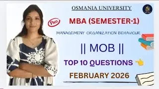 МОБ | МЕНЕДЖМЕНТ, ОРГАНИЗАЦИЯ И ПОВЕДЕНИЕ | 10 ВАЖНЫХ ВОПРОСОВ | MBA, 1 СЕМЕСТР | @shivanipallela