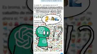 ChatGPT vs el emoji del caballito de mar 🐴🌊🐠 #curiosidades #ciencia #microciencia