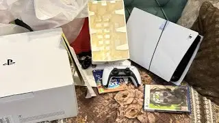New PS5 slim astrobot bundle unboxing😱 | setup video | game testing