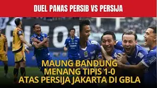 Duel Panas Persib vs Persija di Pekan ke-17 Super League, Maung Bandung Menang Tipis 1-0