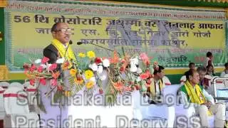 Day 4 - Speech by Representatives of Indigeneous Tribal Sahitya Sabha of Assam