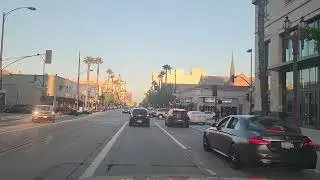 Driving Old Town  &  Lake Ave Pasadena 2025 
