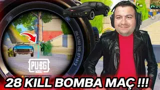 OHA !! 28 KILL !! ERANGEL HARİTADAN SİLİNDİ !! - PUBG Mobile
