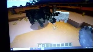 Трицератопс(Prehistoric fauna) vs носорог(Jumanjicraft). Minecraft 1.20.1. #minecraft 