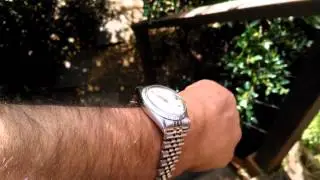 ROLEX DATEJUST 16030 STAINLESS STEEL WITH CHRONOME