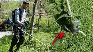 Mai bune dec&acirc;t cele pe benzină?! Motocoasă cu acumulator Makita DUR368 [SISTEM DE COSIRE CU LAME]