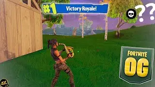 FORTNITE OG | Season 7 Solo Zero build Gameplay | VICTORY ROYALE (PS5 120FPS) HDR 4k