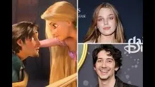 Tangled Live Action cast Taegen Croft & Milo Manheim as Rapunzel and Flynn