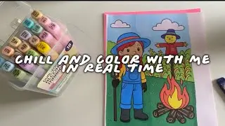 Chill and Color With Me In Real Time! 💨🖍️