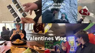 I ASKED HER TO BE MY GIRLFRIEND!! | Vlog #7 | making flowers, food, photobooth & arcade