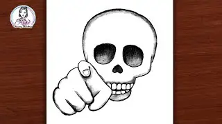 How to Draw Skull Meme | Troll Face Drawing | Easy Pencil Sketch | Pencil Art