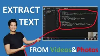 How To Extract Text From a Video & photo IN 2 SECONDS For FREE (All Languages)