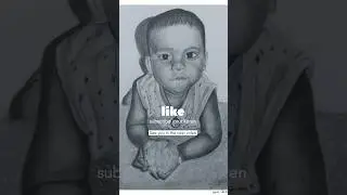 &ldquo;Commission Portrait of a Cute Baby 🥹✏️ #Shorts#ArtShorts#PencilSketch