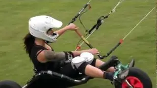 kite buggy freestyle beginner 1st jump , jegos aitvarai