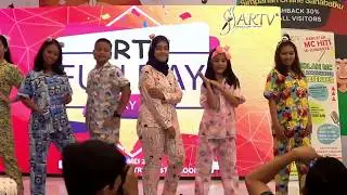 FASHION SHOW MURID MURID ARTV SCHOOL SUPPORTED BY RUMAH PIYAMA 4MEI2019 DI GALAXY MALL