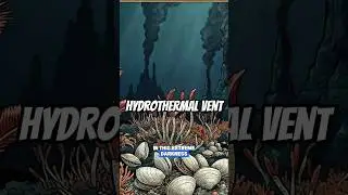 Hydrothermal Vents ‼️ The Fiery Life Beneath the Deep #ocean #nature #shorts #zhubproject
