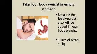 How to measure Your Body Weight?