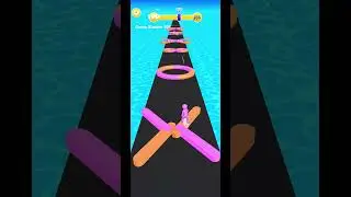Parkour Vs Stickman😂Color Pass Race(Lv.190)#short